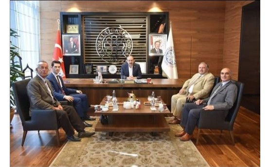 KAYSERİ TİCARET ODASI BAŞKANI SAYIN ÖMER GÜLSOY ZİYARETİ