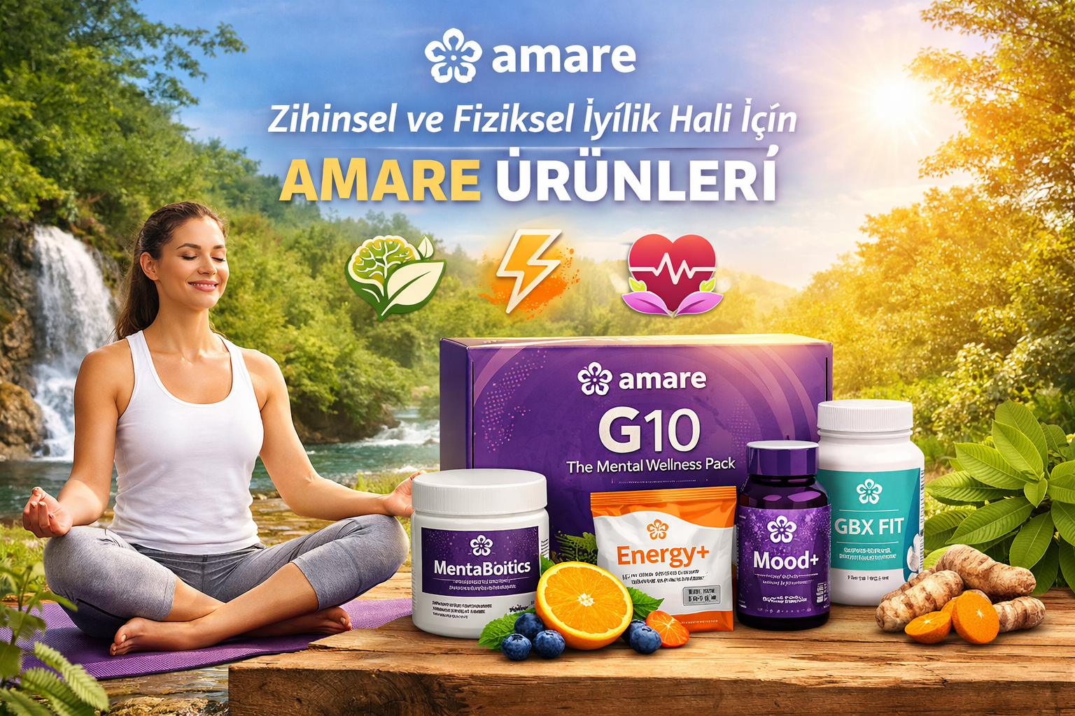 Amare Ürünleri Nedir? Zihinsel ve Fiziksel İyilik Hali İçin Yeni Nesil Destek